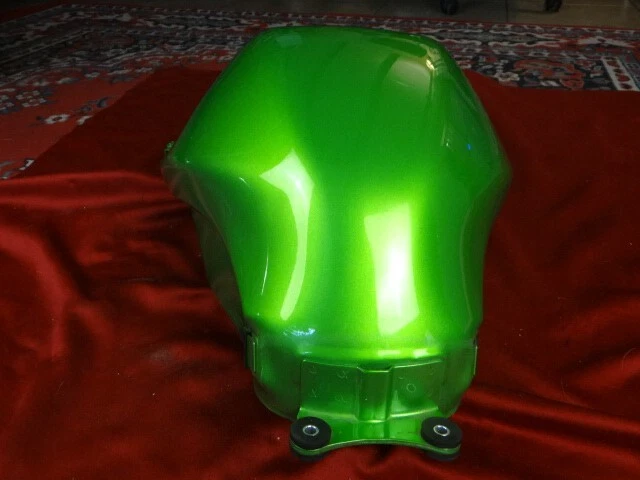 Fuel Tank, CL Green, 2008-12 Kawasaki Ninja 250 EX250, 51086-5475-15P - Image 4 of 4