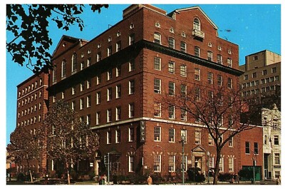 Washington DC YWCA Postkarte 17th & K Streets Bitte Für Frieden Gestempelt 1956
