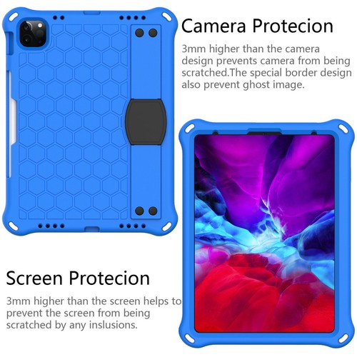 Stand Strap Cover Shockproof Rubber Case for iPad 10th 9 8 7 5 6 Mini 2022 Air 5 - Picture 6 of 76