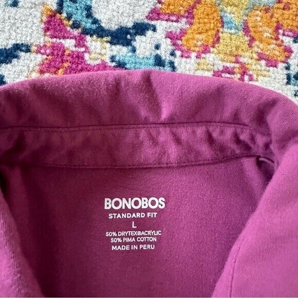 Bonobos Standard Fit Pima Cotton Polo Mens Size L… - image 2