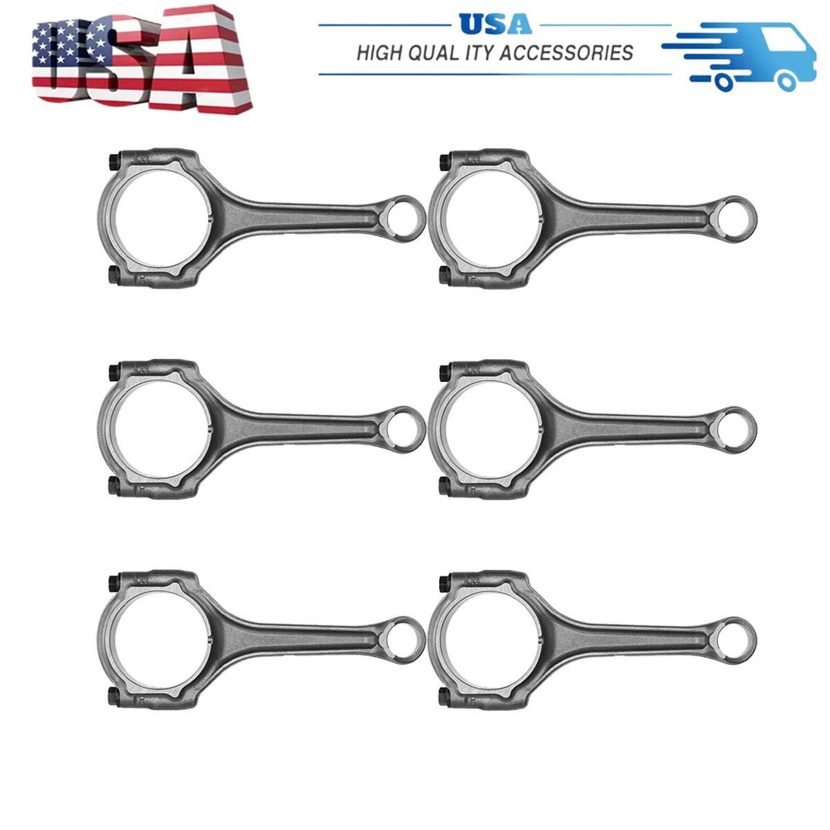 Rod Std Rsc Pin 6Pcs STD Connecting Rods Fit For Jeep Grand Cherokee & Wrangler & Ram C ...