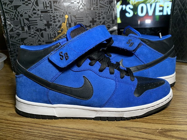 nike sb blue black