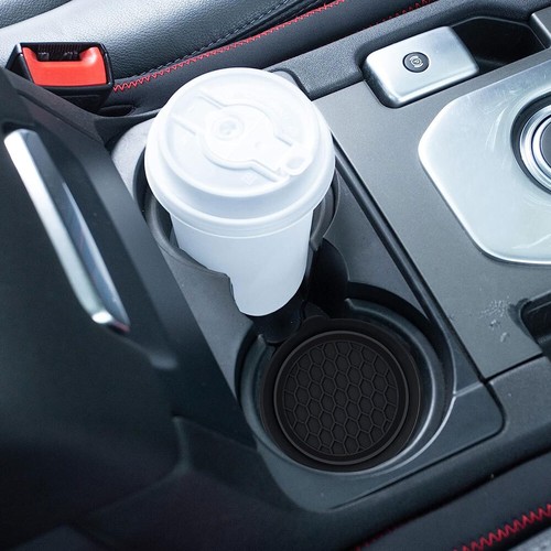 2PCS Car Cup Holder Anti Slip Insert Coaster Pad Mats Car Interior Accessories - Picture 5 of 9