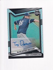2022 Panini ELITE EXTRA EDITION AUTO AUTOGRAPH TREY DOMBROSKI
