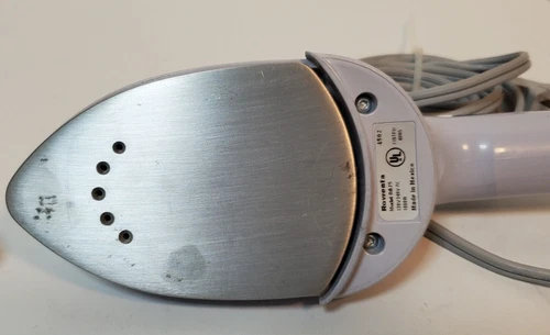 Rowenta DA-75 Steam N Press Dual Voltage Travel Steam Iron Bag Manual Tested - Picture 5 of 17