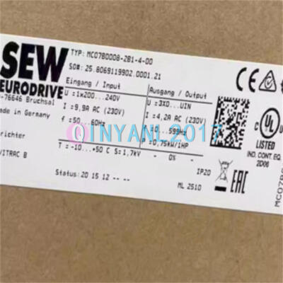 1PCS NEW SEW MC07B0008-2B1-4-00 frequency converter