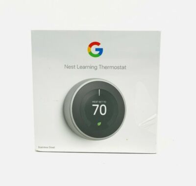 Google Nest 4522150 3rd Generation Learning Thermostat