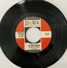 45 rpm Vintage 7” Vinyl Single Hit Record Music Explosion - Little Bit Of Soul