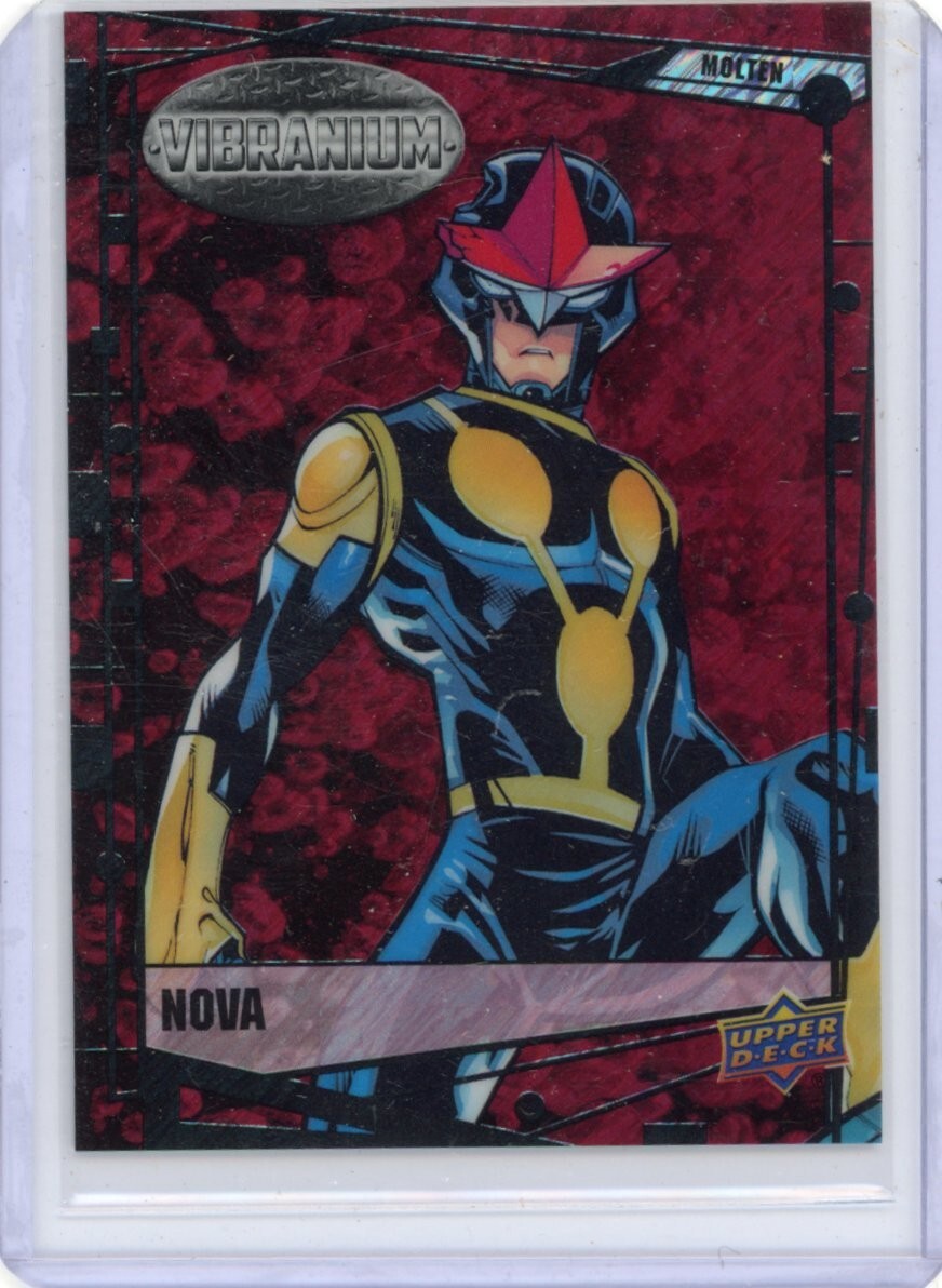 Nova 2015 Upper Deck Marvel Vibranium Molten Vibranium /299 #77