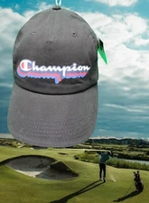 NWT Champion GOLF HAT Dad Cap Strapback