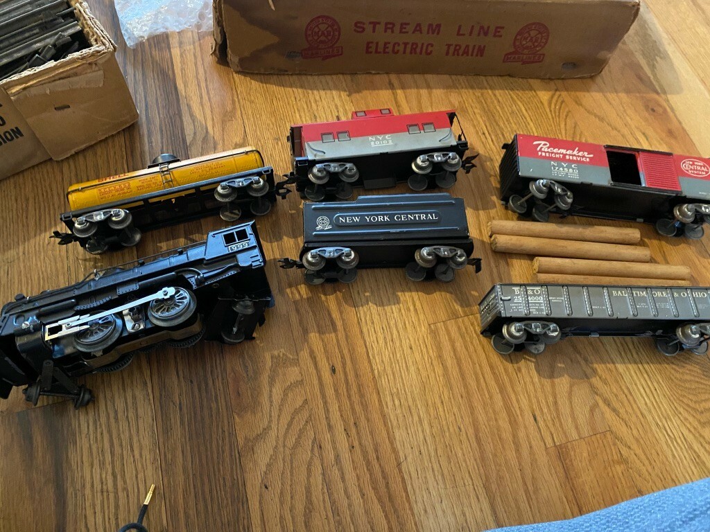 streamline steam type electric train