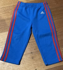 Adidas kids tracksuit pants size 2 Comfortable Trackies Active Wear