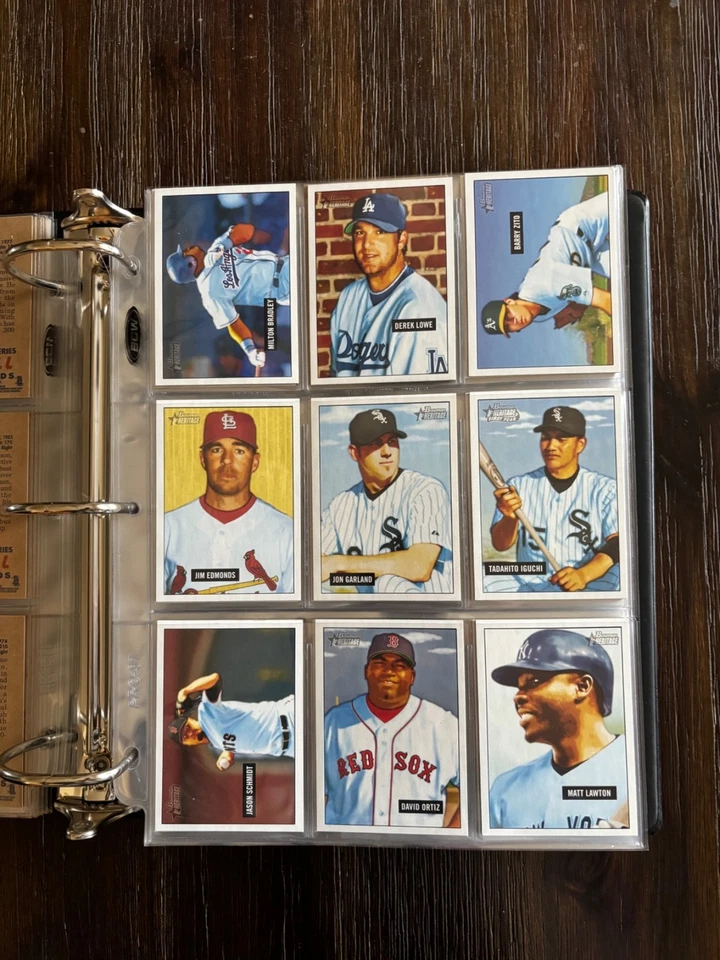 Juego Bowman Heritage 2005 \W impresiones cortas y variaciones. FORMA SUPER BONITA. Foto 4 de 4