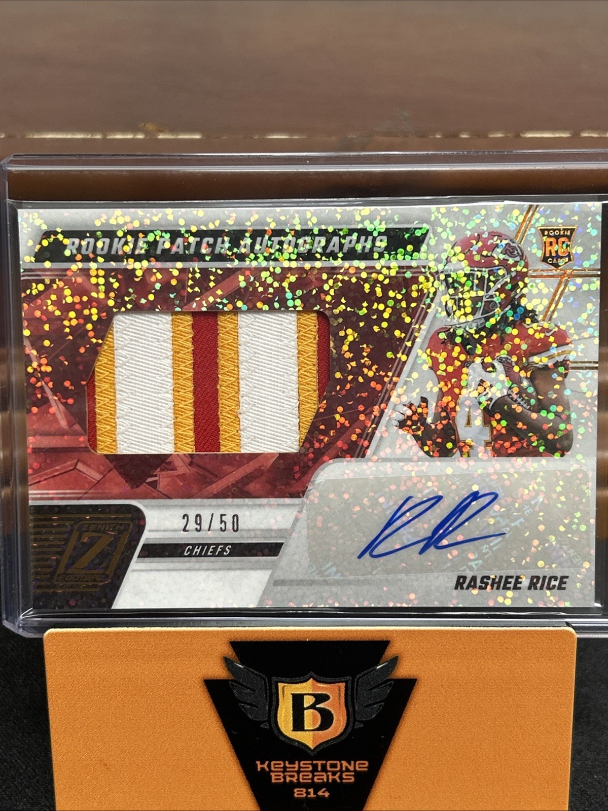 2023 Zenith RC Patch Auto Rashee Rice 🏈white Sparkle 🥵nasty Patch 🔥/50 RPA!