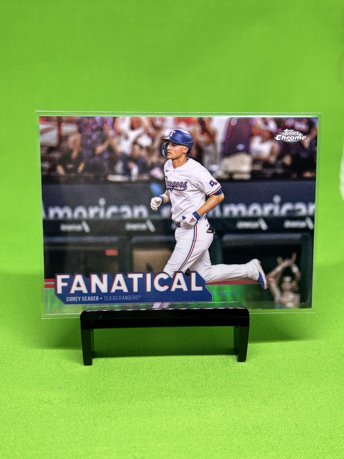 2025 Topps Chrome Fanatical COREY SEAGER (#FAN-11) Rangers SP