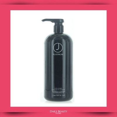 J Beverly Hills Platinum Volume Conditioner 32oz 1 Liter NEW FAST SHIP