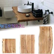 Massivholzplatte Arbeitsplatte Waschtischplatte Baumkante Tischplatte Naturkant