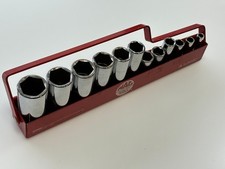 MAC Tools USA 12pc XD SAE 1/4-15/16" DEEP Chrome Socket Set, 3/8" Drive, 6 Point