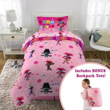 Trolls World Tour bed in a bag