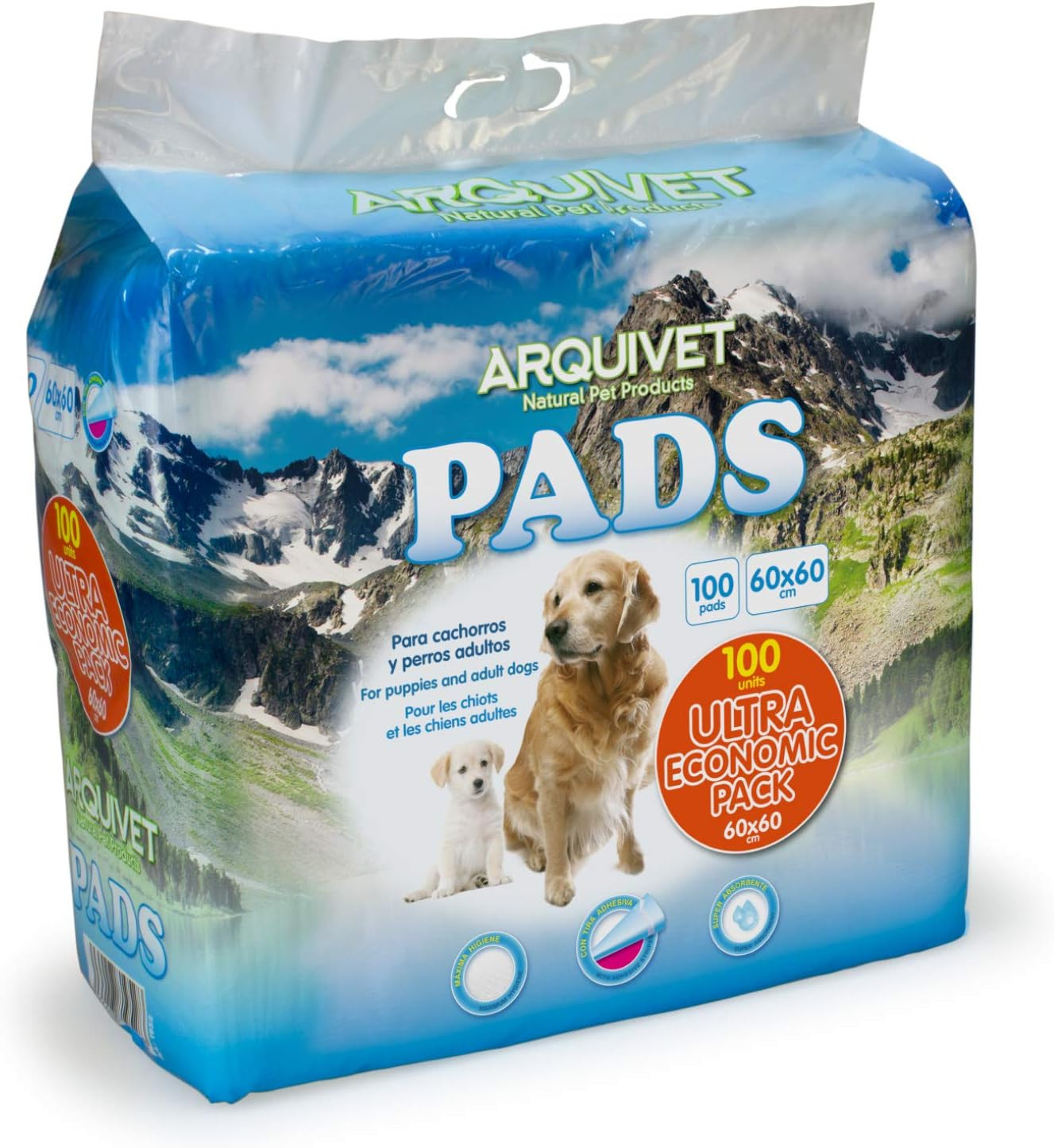 100 Traversine Cani 60x60 Ultra Assorbenti - Offerta Scorta Risparmio