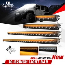 LED DRIVING con ambra DRL Lightbar luce di posizione fuoristrada certificazione elettrica