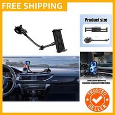 Car Phone Mount, Strong Suction Cup Vehicle Smartphone Holder for Dashboard W...