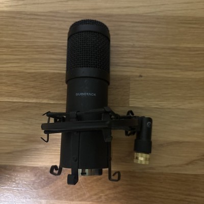 MIC ONLY Sudotack USB microphone streaming podcast condenser mic black