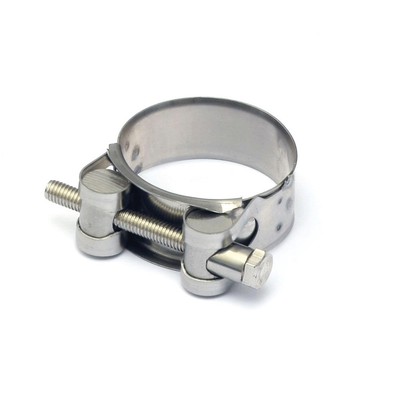 Bike It Universal Motorrad Auspuff Edelstahl Banjo Schelle 29-31mm