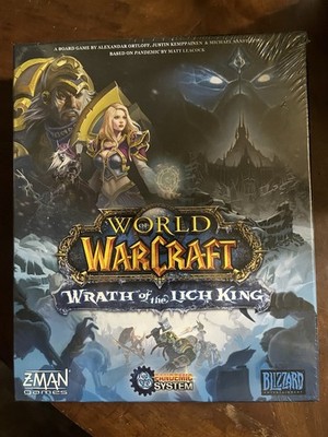 World of Warcraft Wrath of the Lich King Pandemic System Board Games Z-Man Games