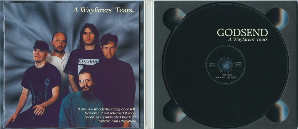 Godsend – A Wayfarers' Tears / CD Digipak / top Zustand - Bild 3 von 3