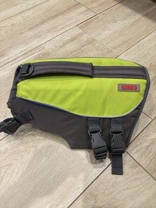 Kong Aqua Float Dog PFD Vest Life Jacket Size Small Green