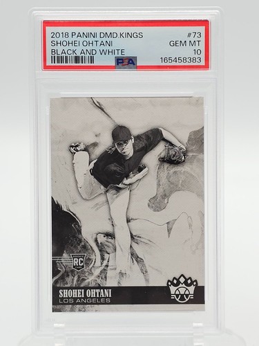 Shohei Ohtani [Black and White] #73 2018 Panini Diamond Kings card