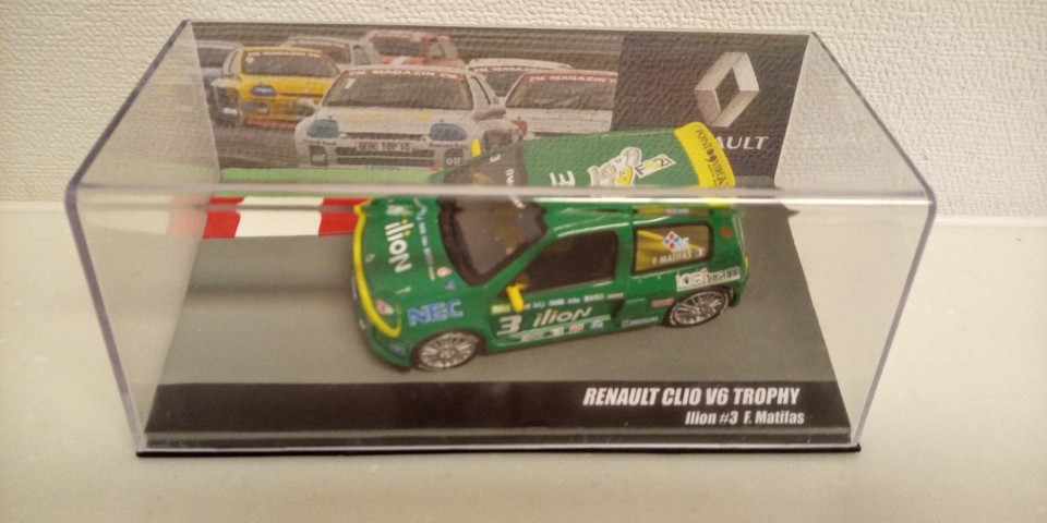 UH Universal Hobbies 1/43 - Renault Sport Clio V6 Trophy Lexmark N°3 Matifas