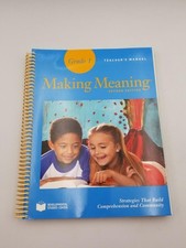 Making Meaning, 2nd Ed., Teacher?s Manual, Gr...