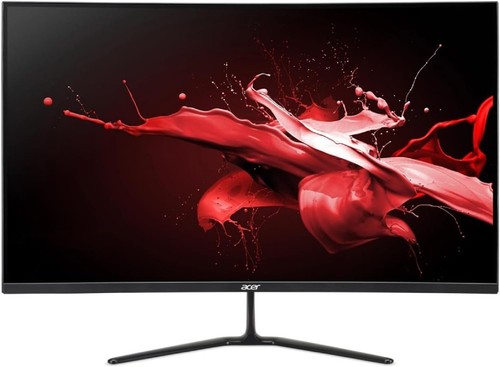 Acer Nitro 31.5" Curved 1080p 180Hz 1ms FreeSync Premium Gaming Monitor EDT320Q