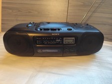 Sony CFD-10L – Radio CD Cassette Boombox Vintage – Fonctionnel