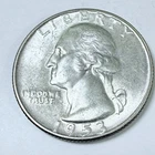 1953 Washington Quarter - 90% Silver - Circulated Coin #5150