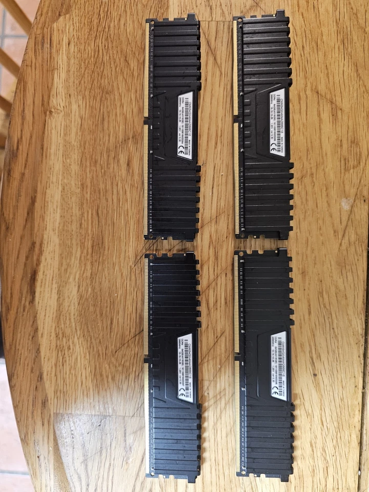 Corsair Vengence DIMM DDR4 2133 PC Memory 64GB (×4 16gb) - Image 2 of 2