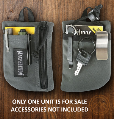 Maxpedition Wolf-Gray Platy Organizer For Front-Pocket Comfort