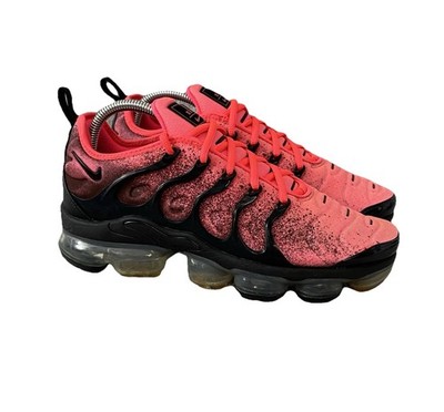 Nike Air Vapormax Plus TN Rot Schwarz Herren UK 6,5 Sneaker Top Zustand ''