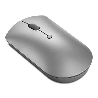 Lenovo 600 Bluetooth Silent Mouse Adjustable DPI Blue Optical 4 Button Gray
