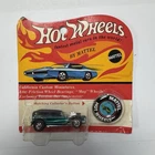 1968 Hot Wheels Redline The Demon – Carded w/ Matching Button Vintage Mattel