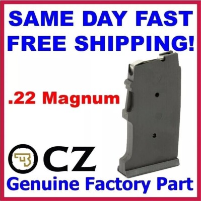 CZ 455 512 .22 WMR/.22 MAGNUM 10 Round OEM Mag 12011 SAME DAY FAST F (FVS030836)