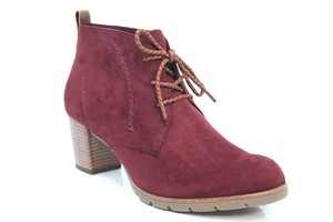 marco tozzi burgundy ankle boots
