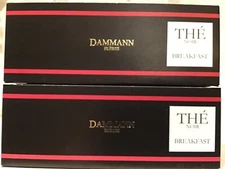 (2) Boxes of DAMMANN FRÈRES TEA, BREAKFAST BLEND, (48) Cristal Sachets