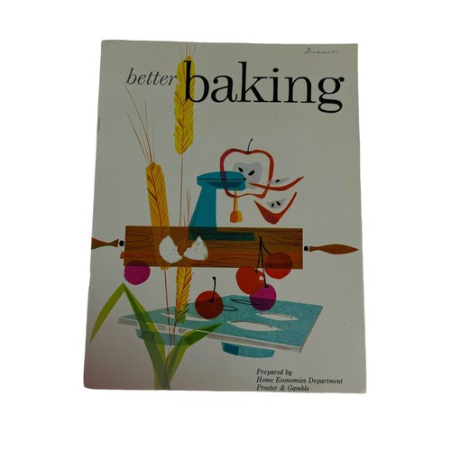 Lot 2 Crisco Recipe Books 1960s BETTER BAKING & PROPER FRYING Home Econ Dept P&G - Picture 2 of 9