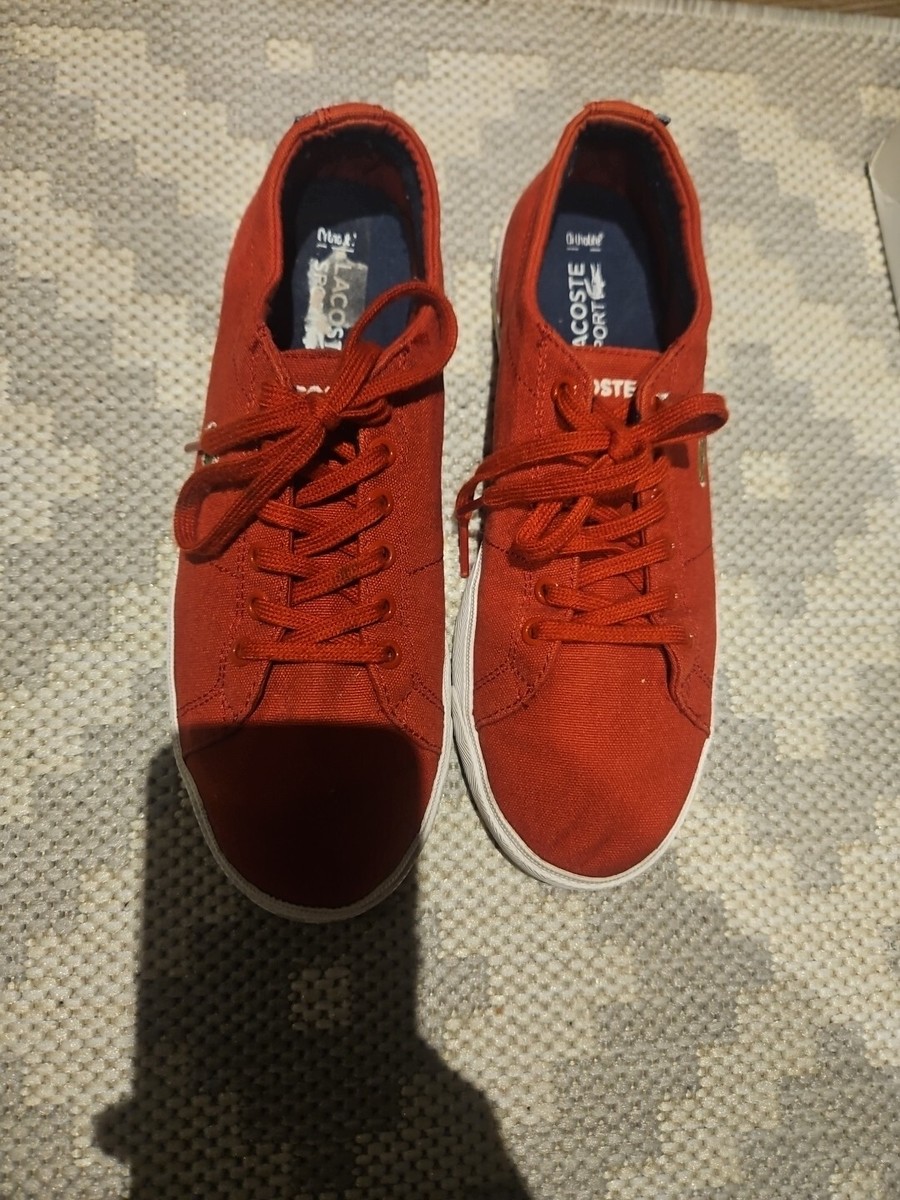 Lacoste Size Canvas Trainers Women UK