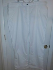 GENUINE DICKIES WHITE RELAXED FIT STRAIGHT LEG FLEX PAINTERS PANT 44/30