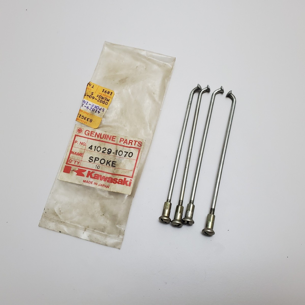 mame Kawasaki NOS NEW 41029-1082 Inner Spoke DX KDX200 (10 pack) | eBay