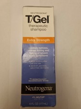 Neutrogena T Gel Extra Strength Therapeutic Shampoo 6 Fl Oz For Sale Online Ebay